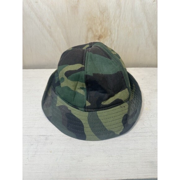 VTG Original Jones Hunting Cap Bucket Hat Fedora Size Medium USA Made Camo - Picture 1 of 7